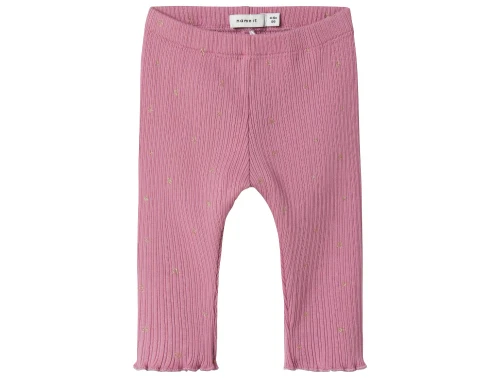 Name It mauve orchid stjerner leggings